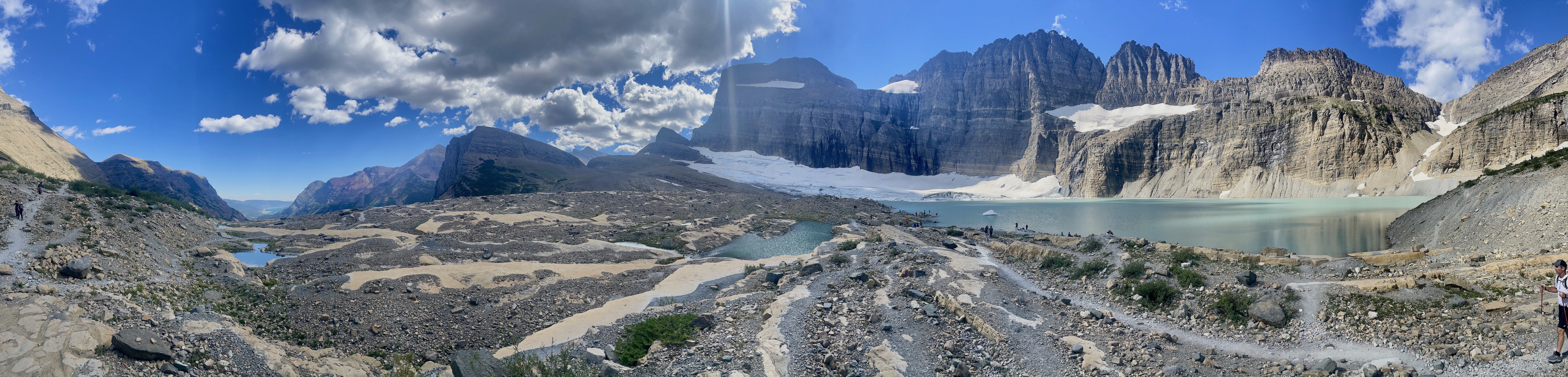 Panorama of Grinell Glacier