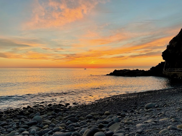 Sunset at Riomaggiore