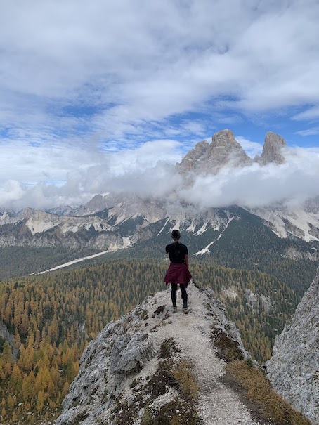 Lago di Sorapis, before Passo Tre Croci