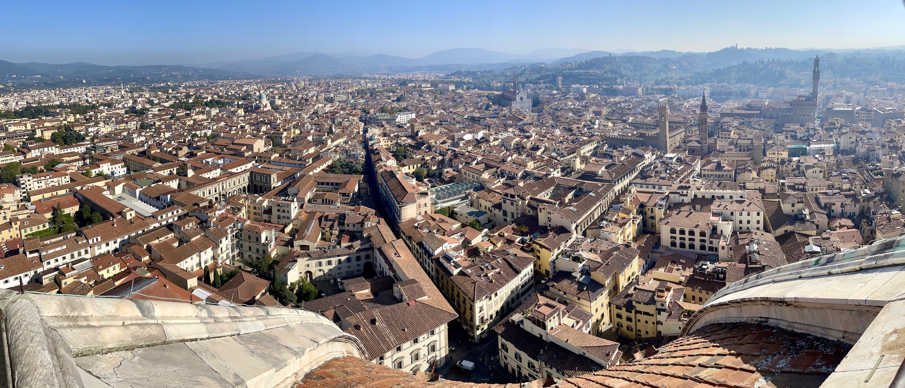 From top of Florence Cathedral