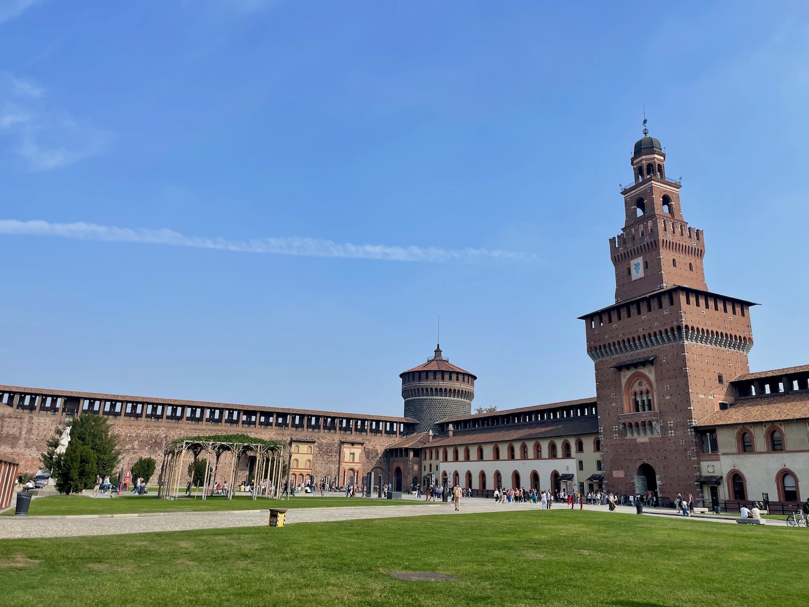 Castello Sforzesco Courtyard