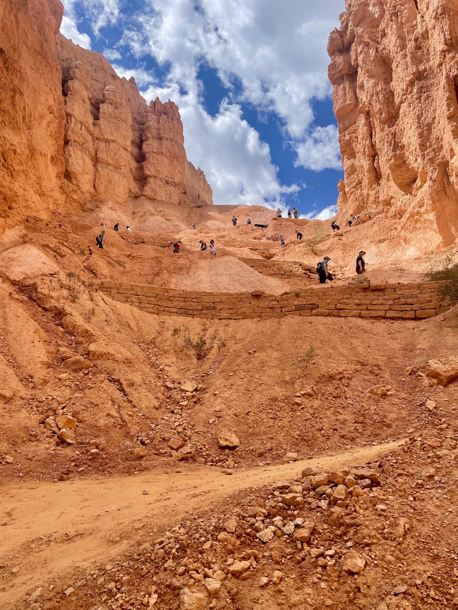 Bryce Canyon Figure 8 Trail, switchbacks