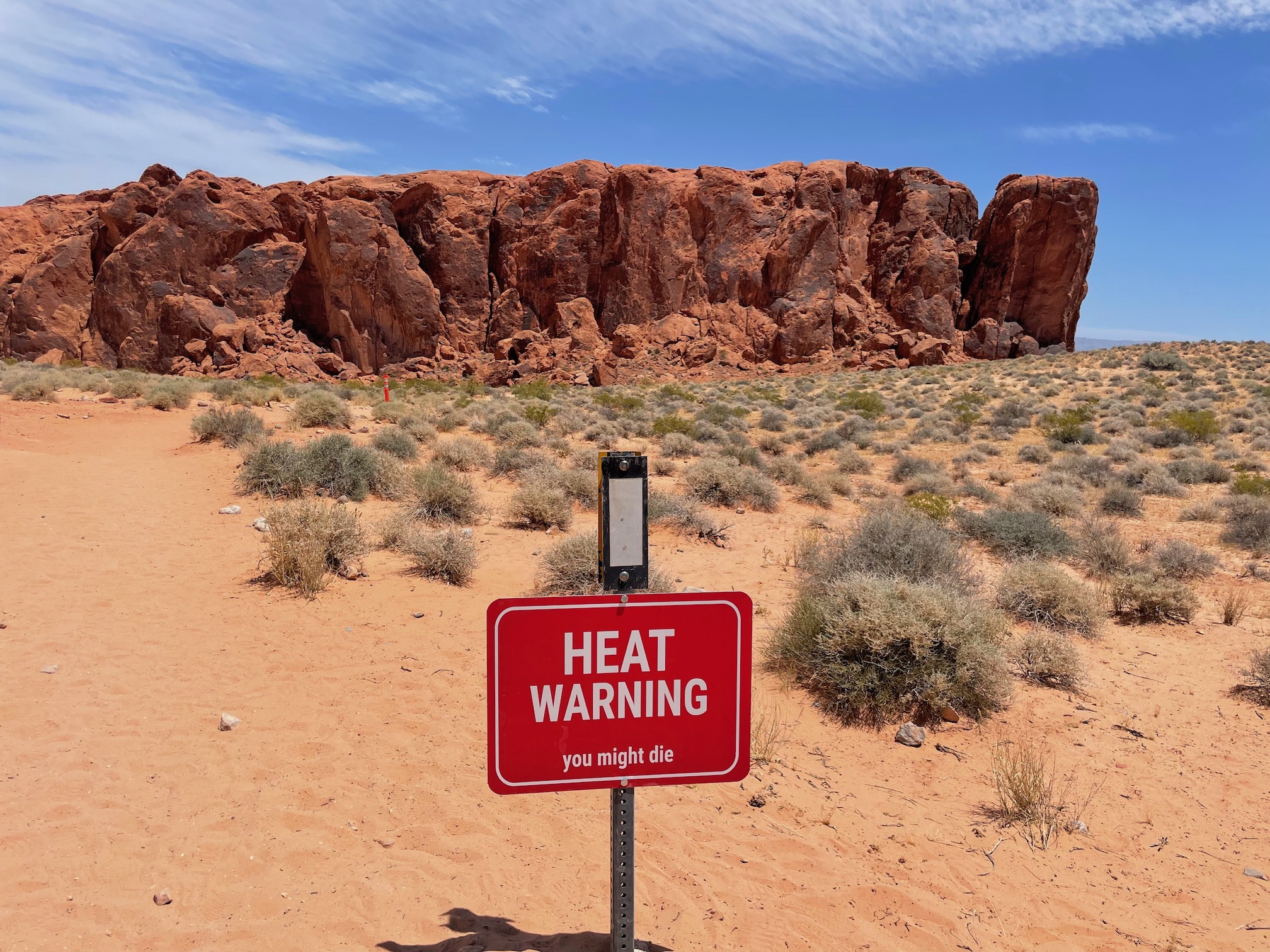 Valley of Fire State Park Fire Wave Trailhead