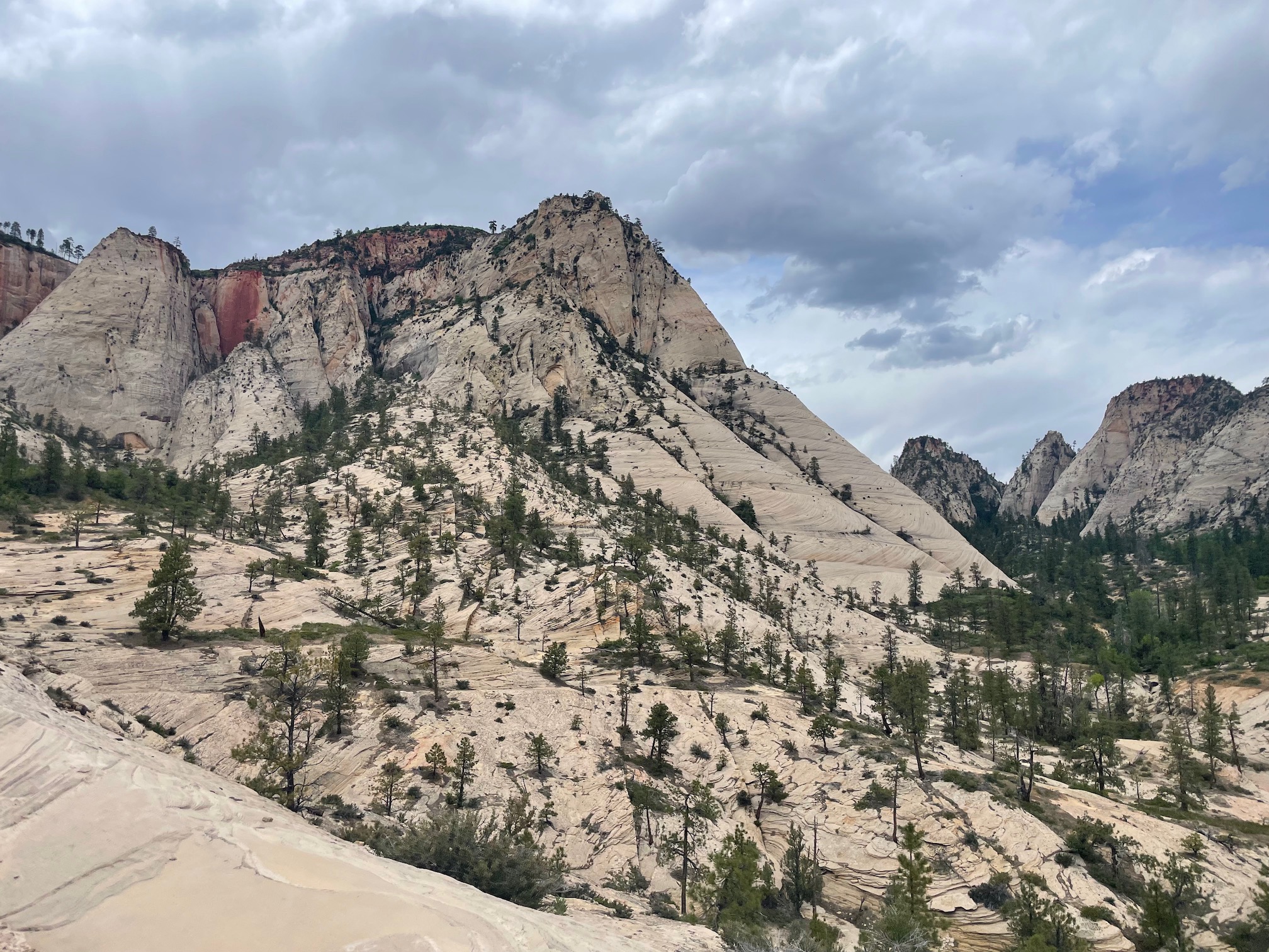 Zion National Park: West Rim, past Angel's Landing cutoff